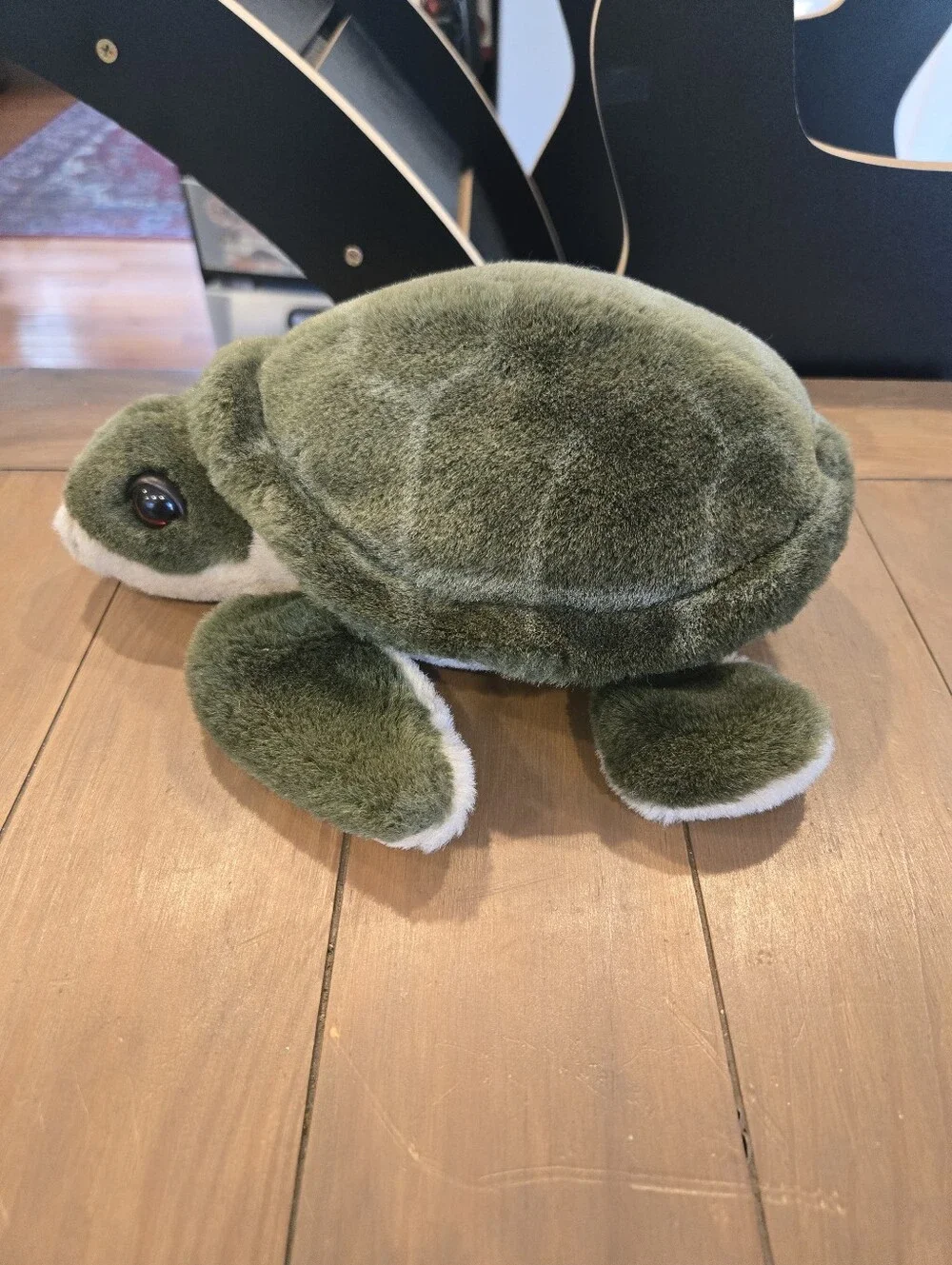 Douglas Vintage Plush Green Turtle Stuffed Animal